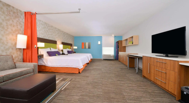 Четырёхместная студия Home2Suites by Hilton Dupont, WA