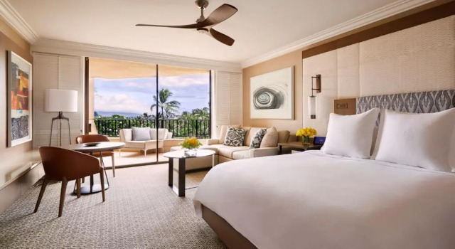 Двухместный номер с видом на океан Four Seasons Resort Maui at Wailea