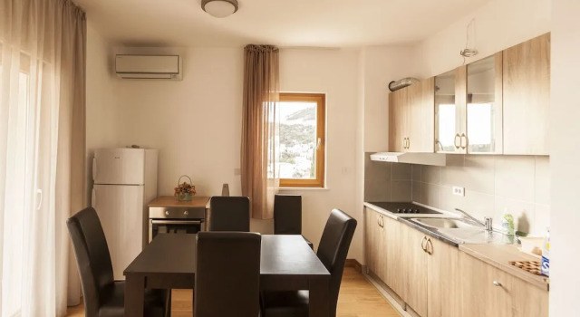 Апартаменты Deluxe с 2 комнатами с видом на море Apartment-Hotel Vila Petrovic-Becici