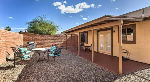 Коттедж Fenced Yard & Grill! Tucson Family Escape