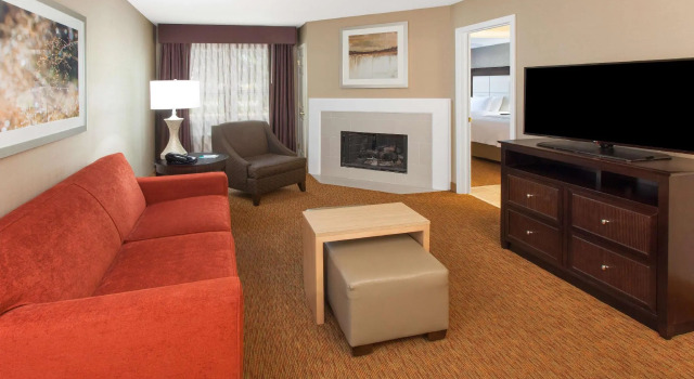 Четырёхместный номер Standard c 1 комнатой Homewood Suites Lafayette