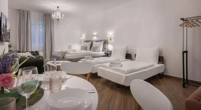 Clássico quarto Kaiserstein Palace Apartments