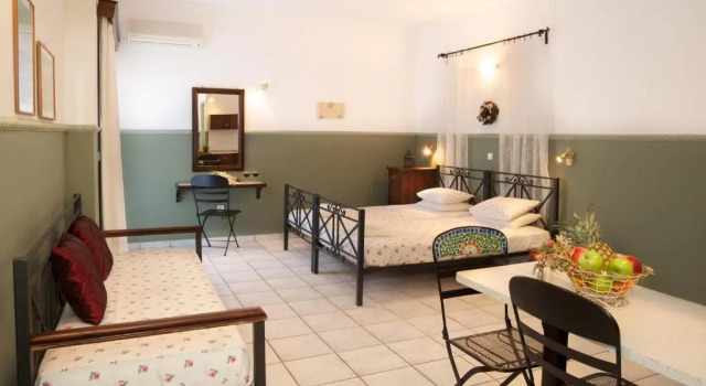 Студия с частичным видом на море Nostos Studios & Apartments
