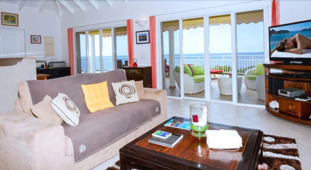 Villa Grands Galets, Rezervasyon Villa Gustavia kır evleri, Küçük Ev