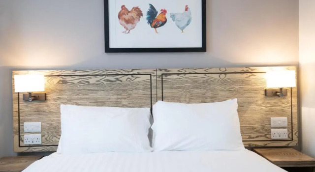 Standart çift kişilik oda The Owl Hotel by Marston's Inns