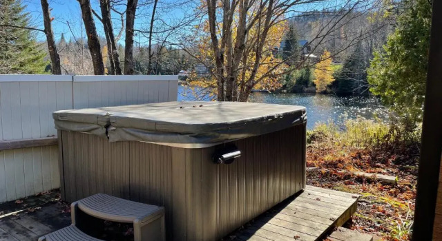 Коттедж Chalet Lac Long - Spa au Bord du lac