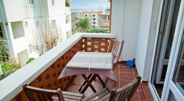 Студия с балконом Apartments Mandarina Garden