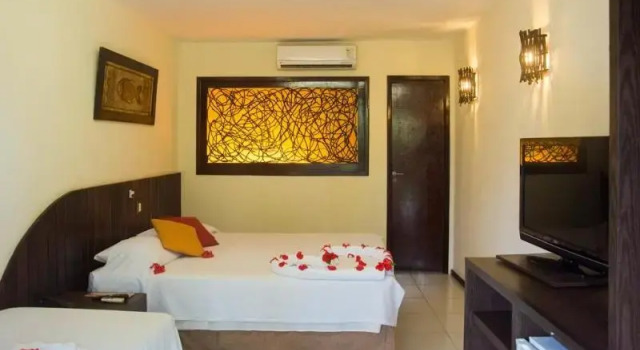 Двухместный номер Standard с балконом Hotel Aconchego Porto de Galinhas