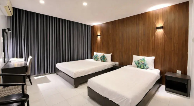 Четырёхместный семейный номер Standard Centana Ben Thanh Hotel