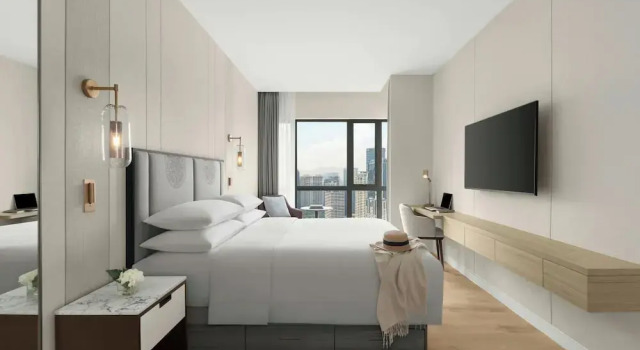 Апартаменты с 3 комнатами с видом на парк Marriott Executive Apartments Kuala Lumpur