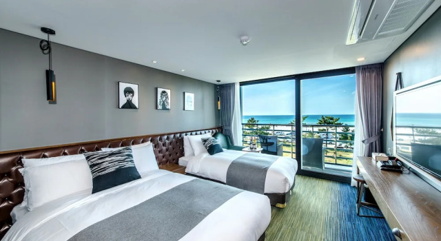 Двухместный номер Deluxe с видом на океан Marevo Beach Hotel