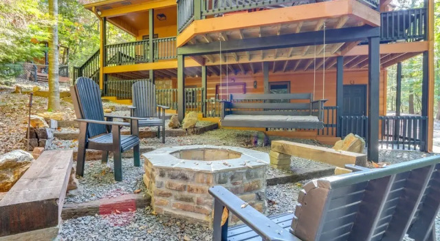 Ellijay Cabin Rental w/ Hot Tub & Resort Amenities, Buchen Sie Resort Ellijay 