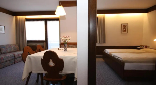 Апартаменты c 1 комнатой с балконом Apartments Residence Alta Badia