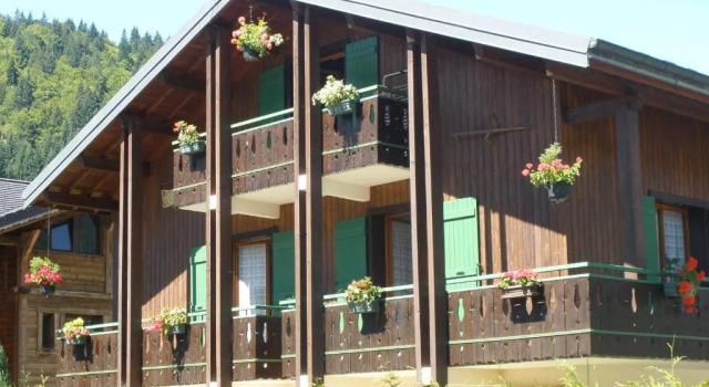 Апартаменты c 1 комнатой с видом на горы Chalet le Feufy