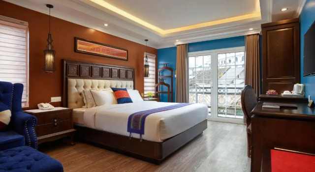 Двухместный номер Deluxe с балконом Eden Boutique Hotel & Spa