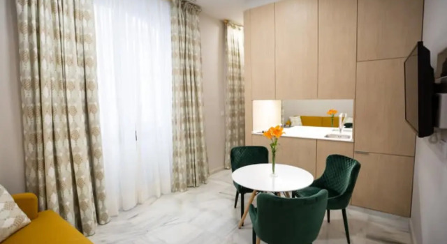 Апартаменты Deluxe c 1 комнатой Plazuela del Carbón Suites