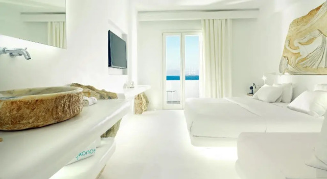 Двухместный номер Deluxe с видом на море Mykonos Bay Resort & Villas