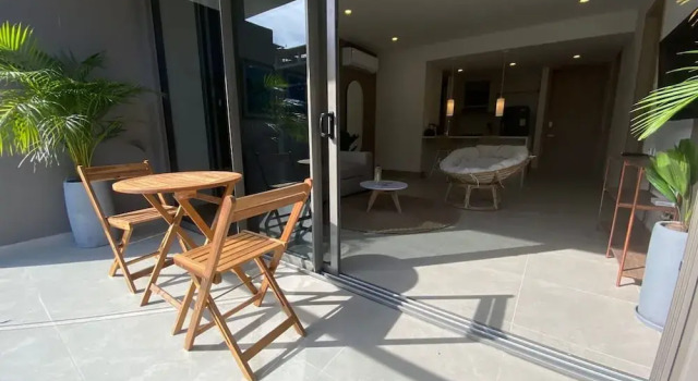 Апартаменты w Lively 1BR With Balcony in Cartagena
