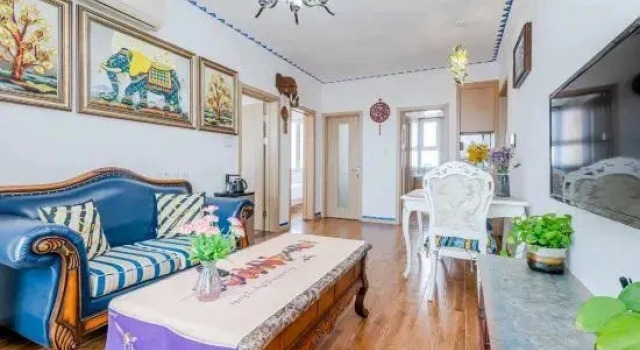 Люкс с 2 комнатами Laoting Lanhai Seaview Apartment