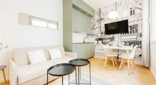 Апартаменты Charming Apartment - 1br/3p - Montmartre