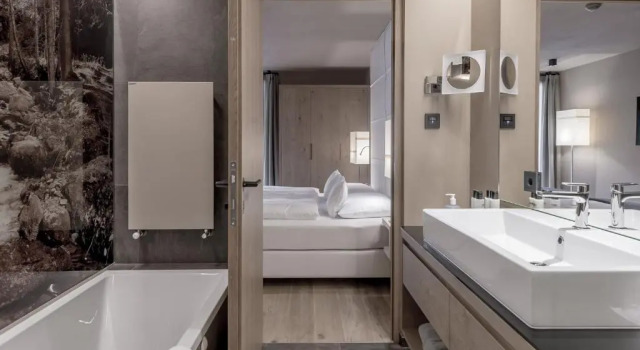 Апартаменты с 2 комнатами с балконом Gardena Chalets