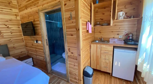 Бунгало с видом на сад Nehir Bungalov Orhaniye