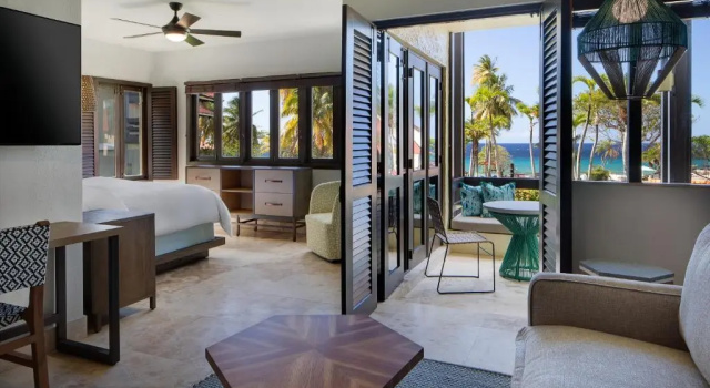 Двухместный полулюкс с видом на океан Carambola Beach Resort St. Croix, US Virgin Islands
