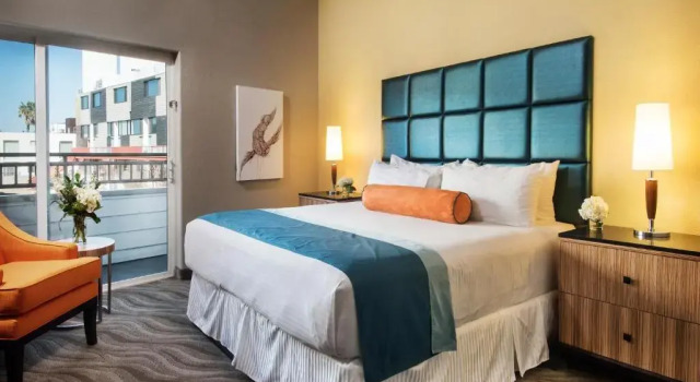 Двухместный номер Deluxe с балконом Porto Vista Hotel In Little Italy