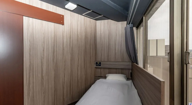 Мужская капсула Premium Tabist CapsuleHotel APODS Himeji Station