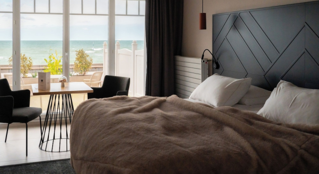 Двухместный номер Standard с балконом и с видом на море Hotel Atlantic