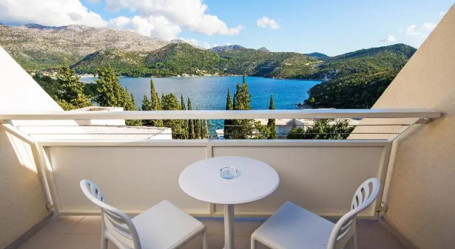Двухместный номер Standard с балконом и с видом на море Hotel Osmine