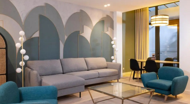 Апартаменты Цокольный этаж с 2 комнатами Yuna Blanche - Serviced Apartments