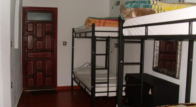 Кровать в общем номере The Medina Hostel