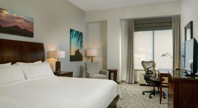 Двухместный люкс c 1 комнатой Hilton Garden Inn Phoenix Airport North