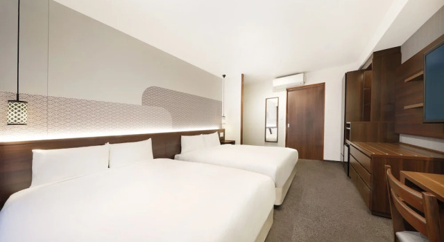 Двухместный номер Deluxe Hop Inn Kyoto Shijo Omiya