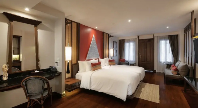 Двухместный номер Deluxe с балконом Akira Thaphae Hotel