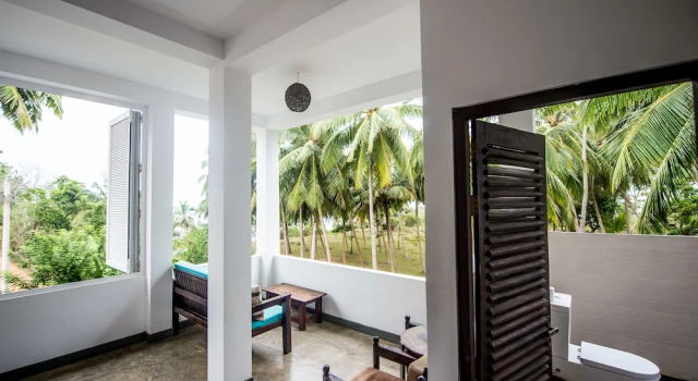 Номер Deluxe с балконом и с видом на море Jasper House Sri Lanka