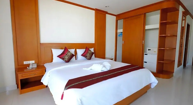 Двухместный номер Deluxe с видом на город Phu View Talay Resort