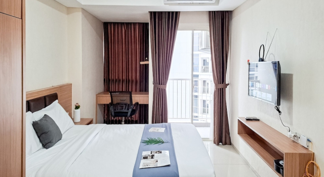 Pleasant Look Studio At Apartment Pacific Garden - Campus Town @Alam Sutera, Prenota Appartamento Appartamenti a Tangerang, Appartamento