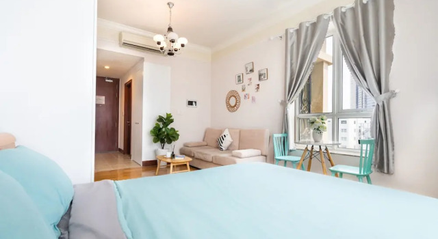 The Manor  Apartment Nguyen Huu Canh, Забронировать Апартаменты/квартира Куан-Бинь-Тхань Хошимин, рядом с Небоскреб Landmark 81