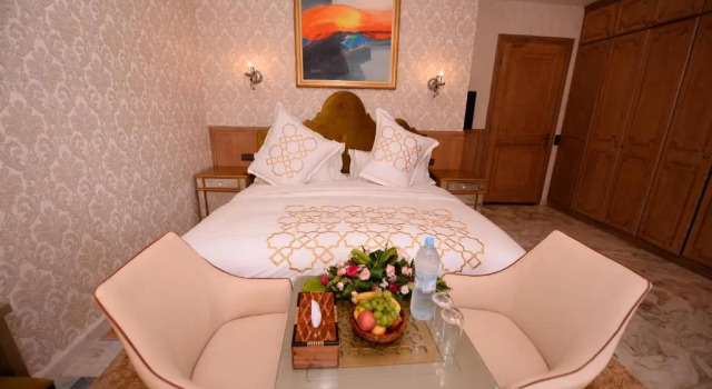 Двухместный люкс с видом на бассейн THE WHITE PALACE Rabat
