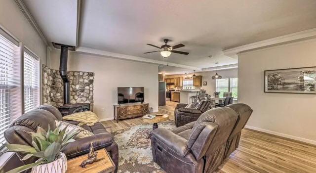 Peaceful Alto Home w/ Deck ~ 12 Mi to Ski Apache!, Varaa Lomakoti Alto New Mexico