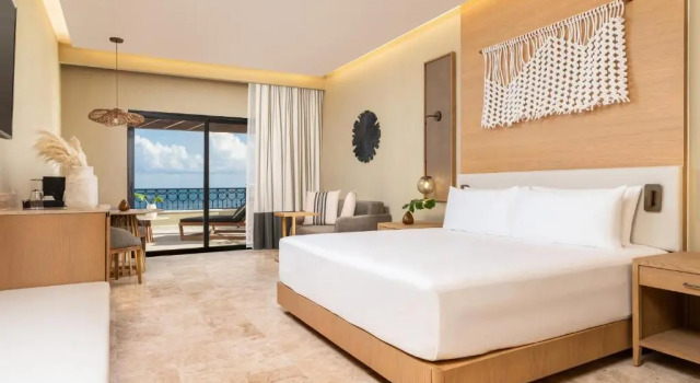 Двухместный номер oceanfront Hyatt Zilara Riviera Maya Adults Only All-Inclusive