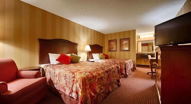 Четырёхместный номер Standard Цокольный этаж Motel 6 Stafford VA Quantico