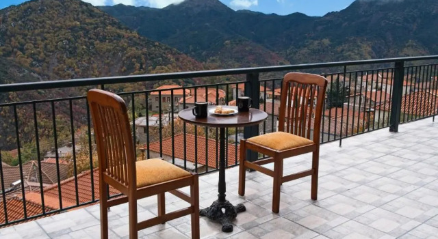 Коттедж Forest Cosy House - Lagkadia Amazing View