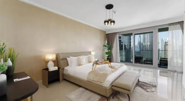 Maison Privee - Ultimate Living with Front-Row Views of Burj Khalifa & Dubai Fountains, Забронировать Апартаменты/квартира Отели Эмирата Дубая с бассейном, рядом с Деловой район Эмаар-Сквер, Бассейн