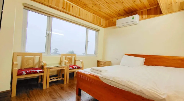 Одноместный номер Deluxe с балконом Venus Sapa Hostel