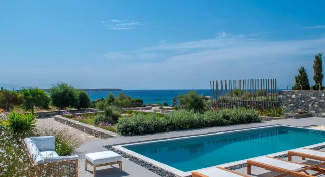 Вилла Luxury Paros Villas De Luxe Villa 4 Bedrooms Sea View & Sea Access