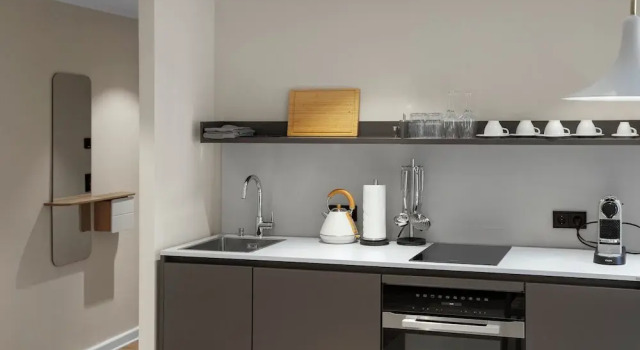Апартаменты Deluxe с видом на внутренний двор Distillery Apartments