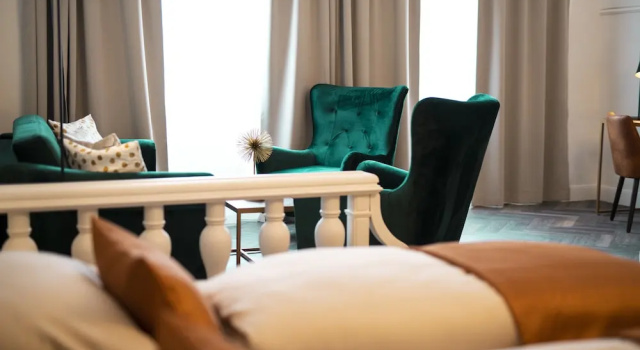 Полулюкс c 1 комнатой с балконом и с видом на город Hotel Palais26